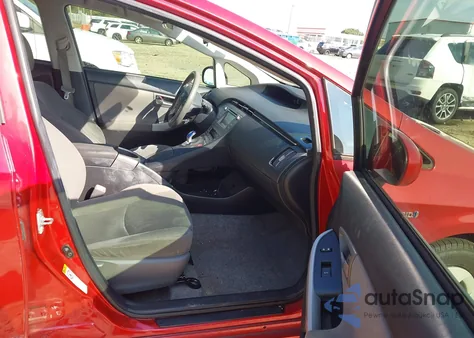 2012 Toyota Prius Two из США, поврежденный, VIN JTDKN3DU3C1505313